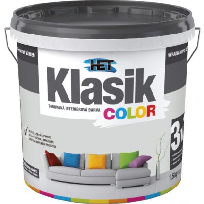 Het Color Klasik 1,5kg šedý platinový 0117