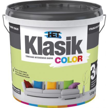 Het Color Klasik 1,5kg zelený pistáciový 0528