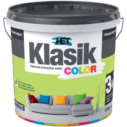 Het Color Klasik 1,5kg zelený světlý 0597