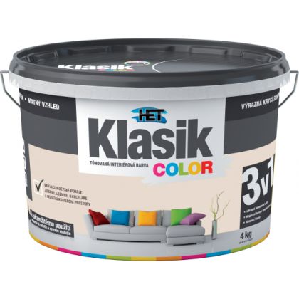 Het Color Klasik 4kg béžový pískový 0218