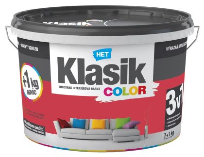 Het Color Klasik 4kg červený 0847