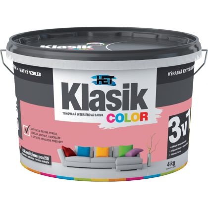Het Color Klasik 4kg červený cihlový 0808