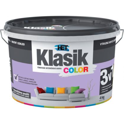 Het Color Klasik 4kg fialový lila 0327