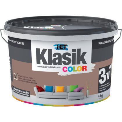 Het Color Klasik 4kg hnědý nugátový 0297