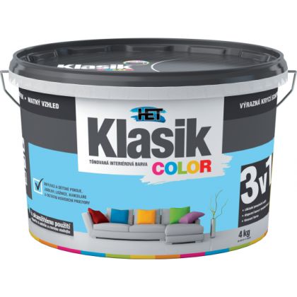 Het Color Klasik 4kg modrý blankytný 0407