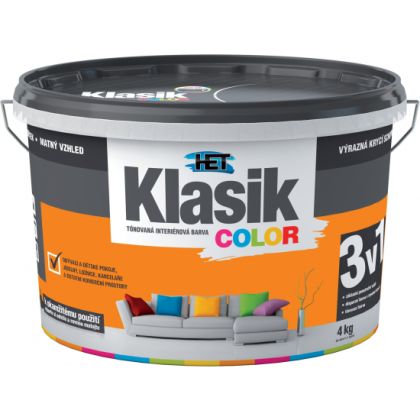 Het Color Klasik 4kg oranž pastelový 0747