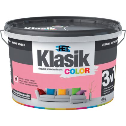 Het Color Klasik 4kg růžový 0837