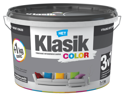Het Color Klasik 4kg šedý betonový 0167