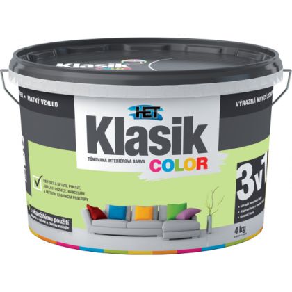Het Color Klasik 4kg zelený pistáciový 0528
