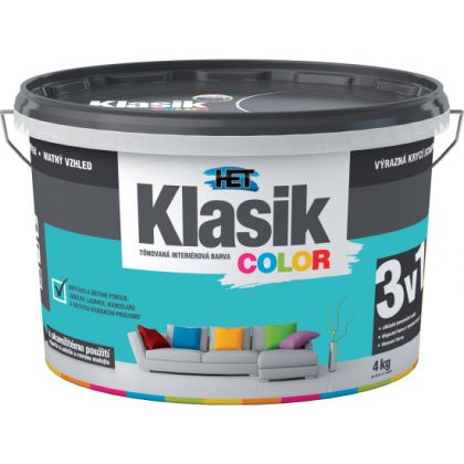Het Color Klasik 4kg zelený tyrkysový 0588