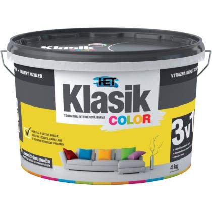 Het Color Klasik 4kg žlutý sytý 0618