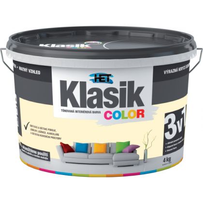 Het Color Klasik 4kg žlutý vanilkový 0667