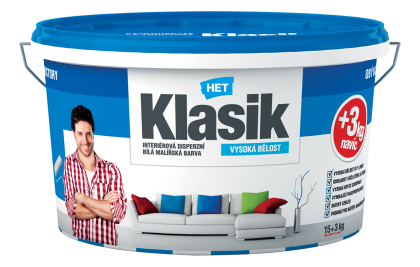 Het Klasik bílá 15kg + 3kg zdarma