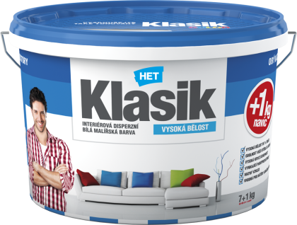 Het Klasik bílá 7kg + 1 kg zdarma