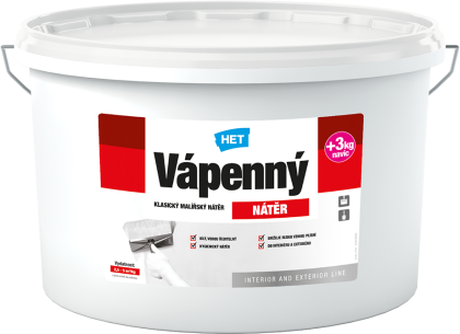 Het vápenný nátěr 12+3kg