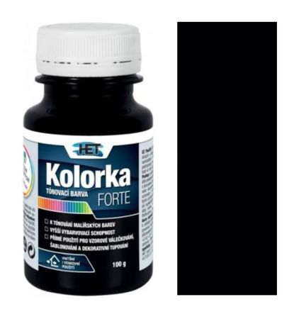 Kolorka Forte 0196 černá 100g