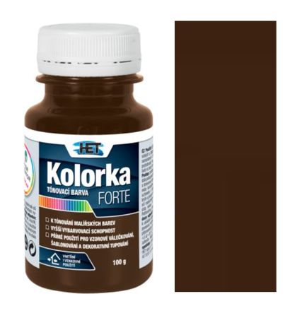 Kolorka Forte 0266 hnědá 100g  