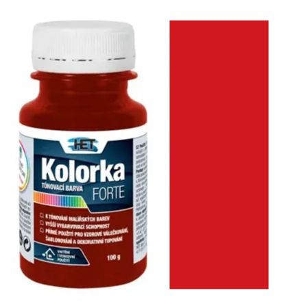 Kolorka Forte 0846 červená 100g  
