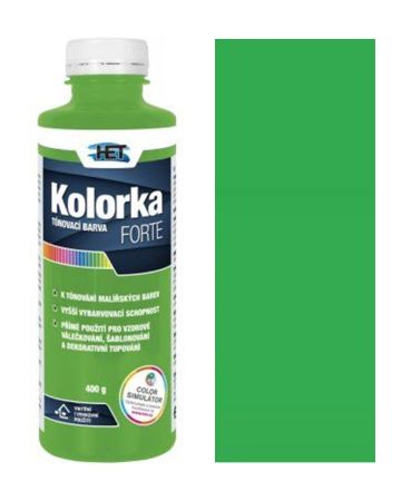 Kolorka Forte 0546 světle zelená 400g 