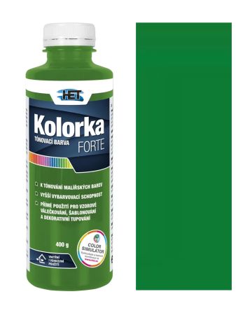 Kolorka Forte 0566 zelená 400g 
