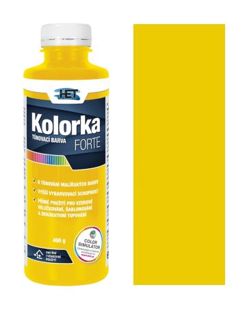 Kolorka Forte 0606 žlutá 400g 