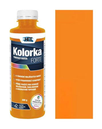 Kolorka Forte 0646 žlutooranžová 400g 