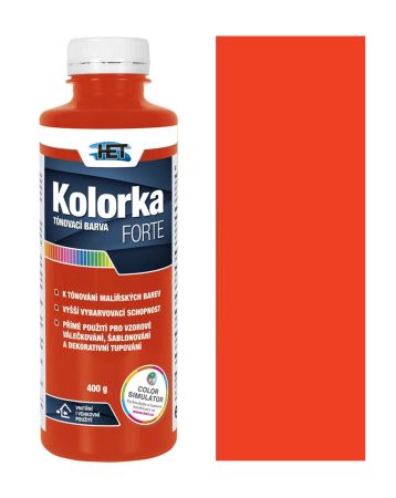 Kolorka Forte 0796 oranžová 400g