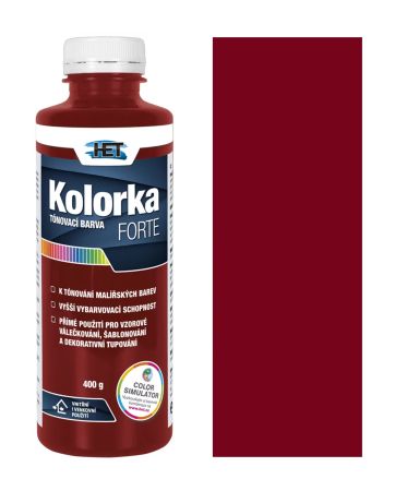 Kolorka Forte 0876 vínová 400g 