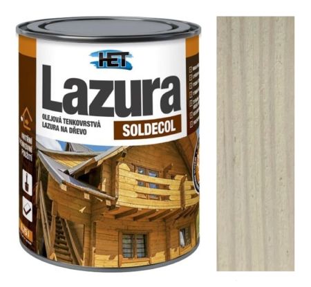 Soldecol lazura 10 Bílá 0,75 l