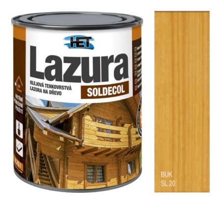 Soldecol lazura 20 buk 0,75 l