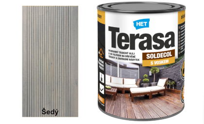SOLDECOL TERASA ST 54 - šedý 0,75 l