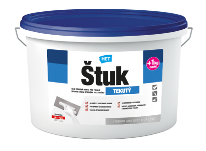 Štuk tekutý 7kg + 1kg ZDARMA