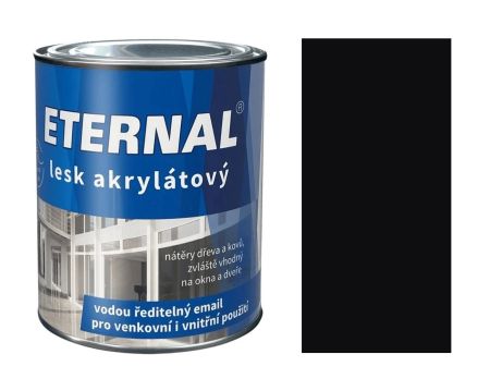 ETERNAL lesk akrylátový 0,7kg černá RAL 9005