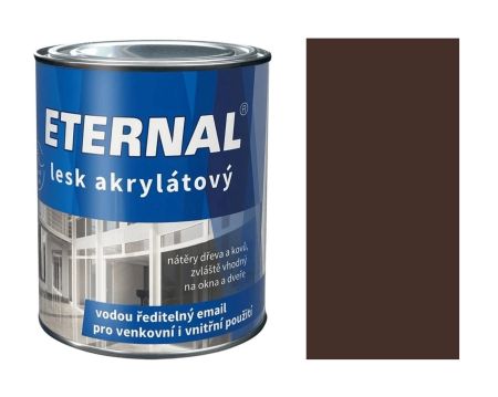 ETERNAL lesk akrylátový 0,7kg tmavě hnědá RAL 8017