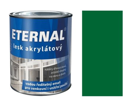ETERNAL lesk akrylátový 0,7kg tmavě zelená RAL 6029