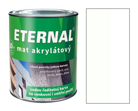 ETERNAL mat akrylátový 0,7kg bílá 01