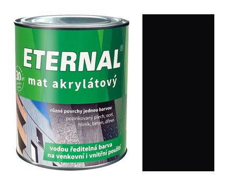 ETERNAL mat akrylátový 0,7kg černá 013