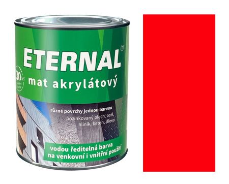 ETERNAL mat akrylátový 0,7kg červená jahoda 018