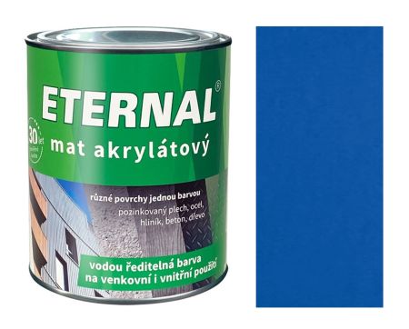 ETERNAL mat akrylátový 0,7kg modrá 016