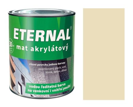 ETERNAL mat akrylátový 0,7kg slonová kost 014
