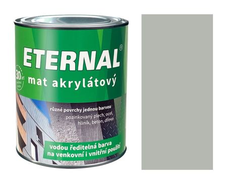 ETERNAL mat akrylátový 0,7kg světle šedá 02