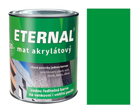ETERNAL mat akrylátový 0,7kg zelená 06