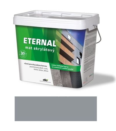 Eternal mat akrylátový 10 kg středně šedá 03