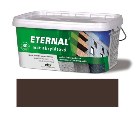 ETERNAL mat akrylátový 2,8 kg palisandr 10