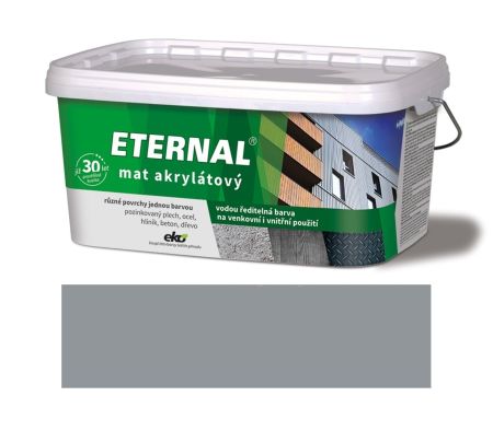 ETERNAL mat akrylátový 2,8 kg středně šedá 03