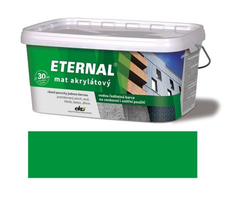 ETERNAL mat akrylátový 2,8 kg zelená 06