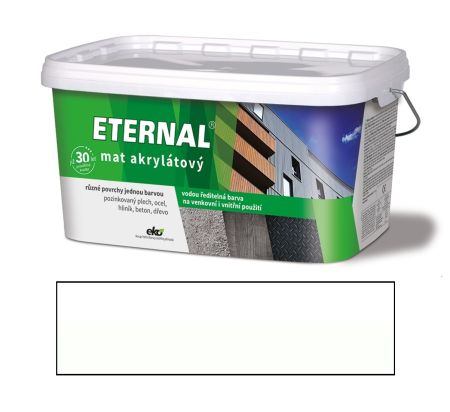 ETERNAL mat akrylátový 5kg bílá 01