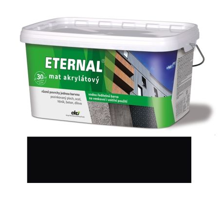 ETERNAL mat akrylátový 5kg černá 013