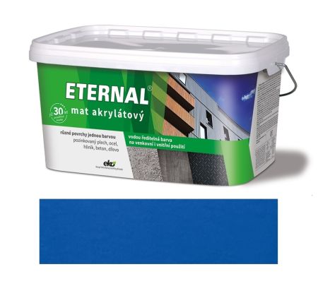 ETERNAL mat akrylátový 5kg modrá 016