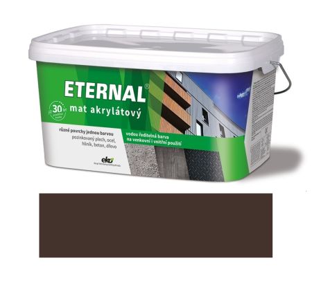 ETERNAL mat akrylátový 5kg palisandr 10